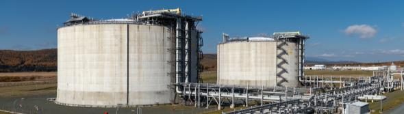 Резервуары нефтегазового объекта